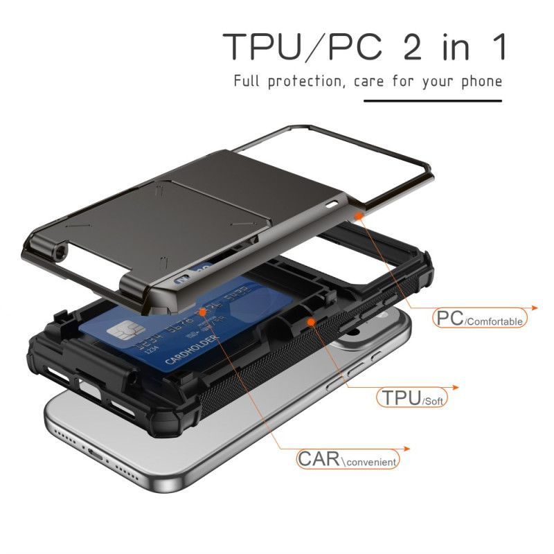 Cover iPhone 17 Pro Max Flip-kortholder
