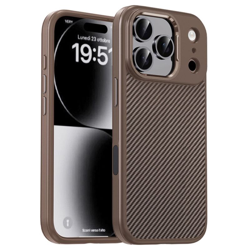 Cover iPhone 17 Pro Max Ipaky Carbon Fiber