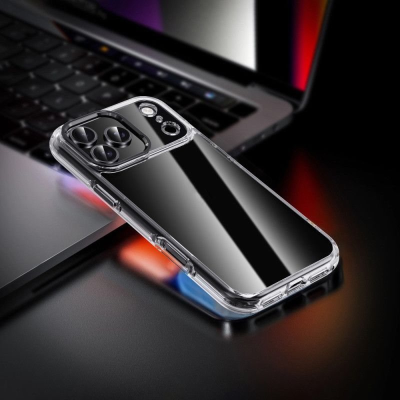 Cover iPhone 17 Pro Max Ipaky Transparent Metallinseramme