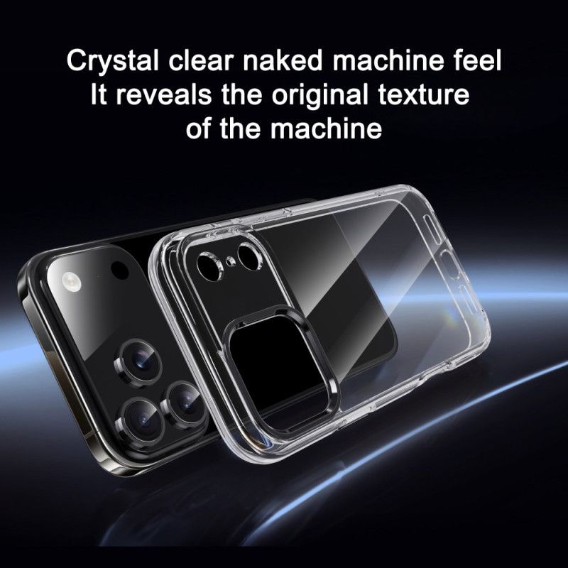 Cover iPhone 17 Pro Max Ipaky Transparent Metallinseramme