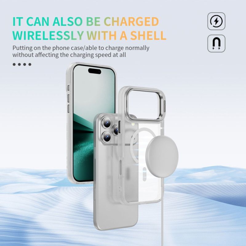 Cover iPhone 17 Pro Max Magnetisk Med Matteret Linsemontering