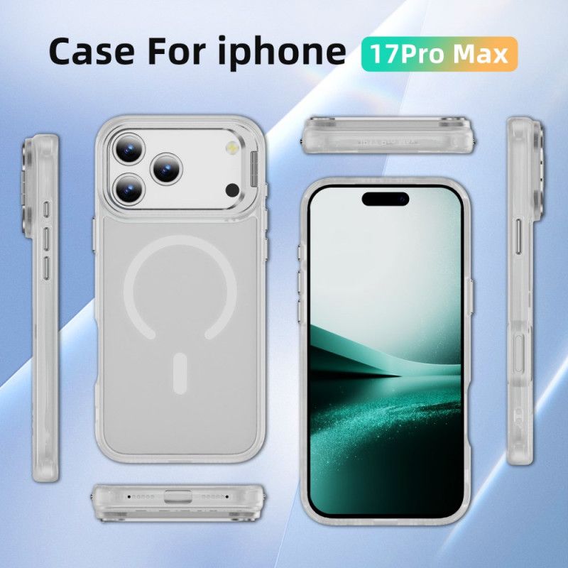 Cover iPhone 17 Pro Max Magnetisk Med Matteret Linsemontering