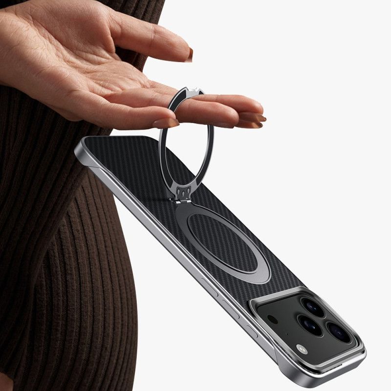 Cover iPhone 17 Pro Max Magsafe Kulfiberringmontering