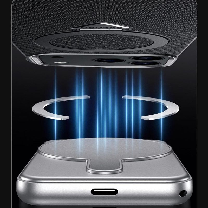 Cover iPhone 17 Pro Max Magsafe Kulfiberringmontering