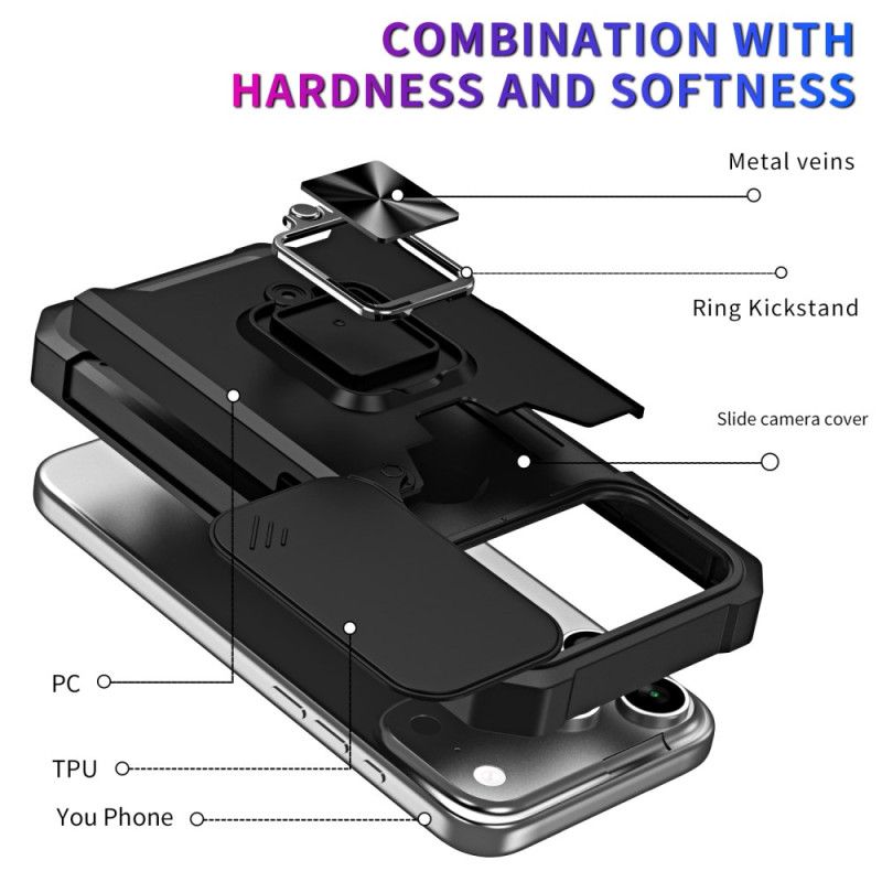 Cover iPhone 17 Pro Max Robust Stativ Og Skydecover
