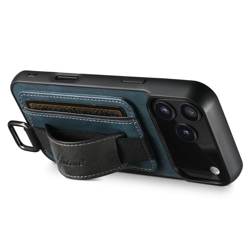 Cover iPhone 17 Pro Max Suteni Kortholder Og Rem