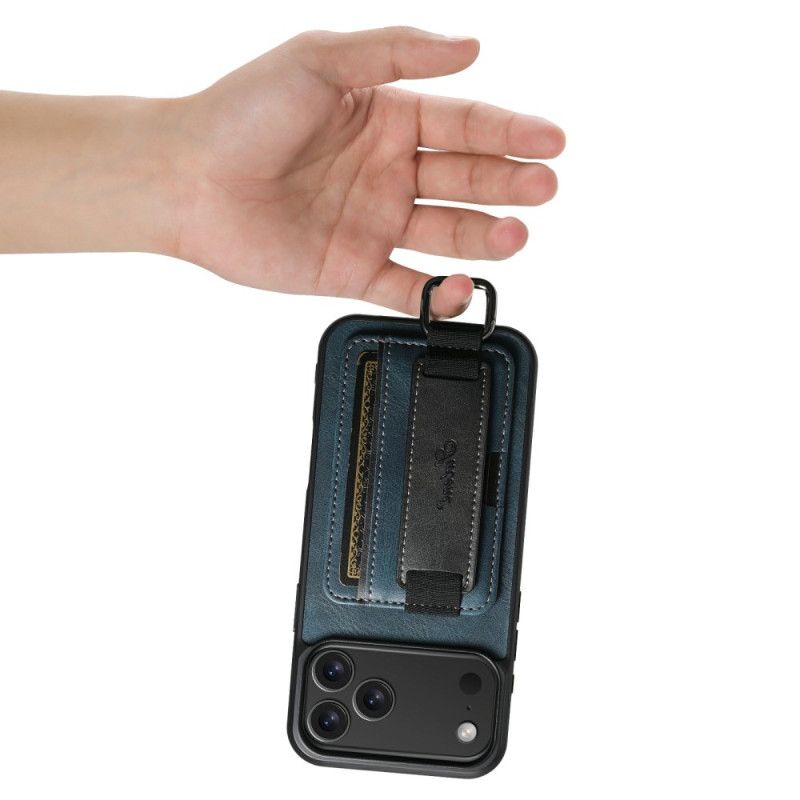 Cover iPhone 17 Pro Max Suteni Kortholder Og Rem