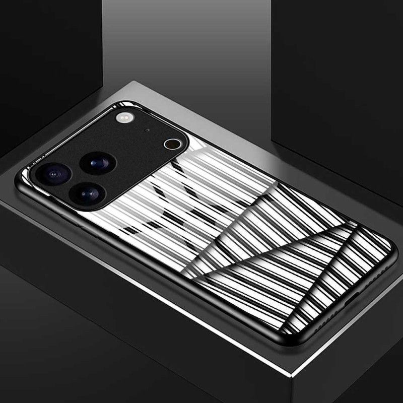 Cover iPhone 17 Pro Max Telefon Etui Hærdet Glas Ridsefast