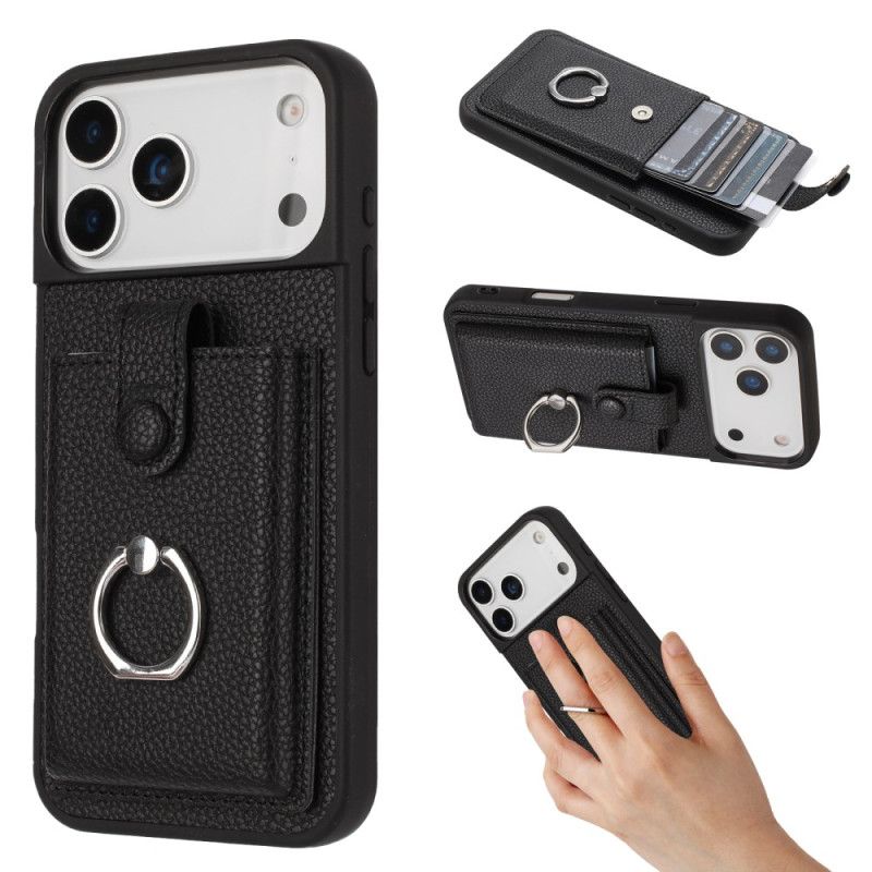 Cover iPhone 17 Pro Max Telefon Etui Holder Og Kortholder