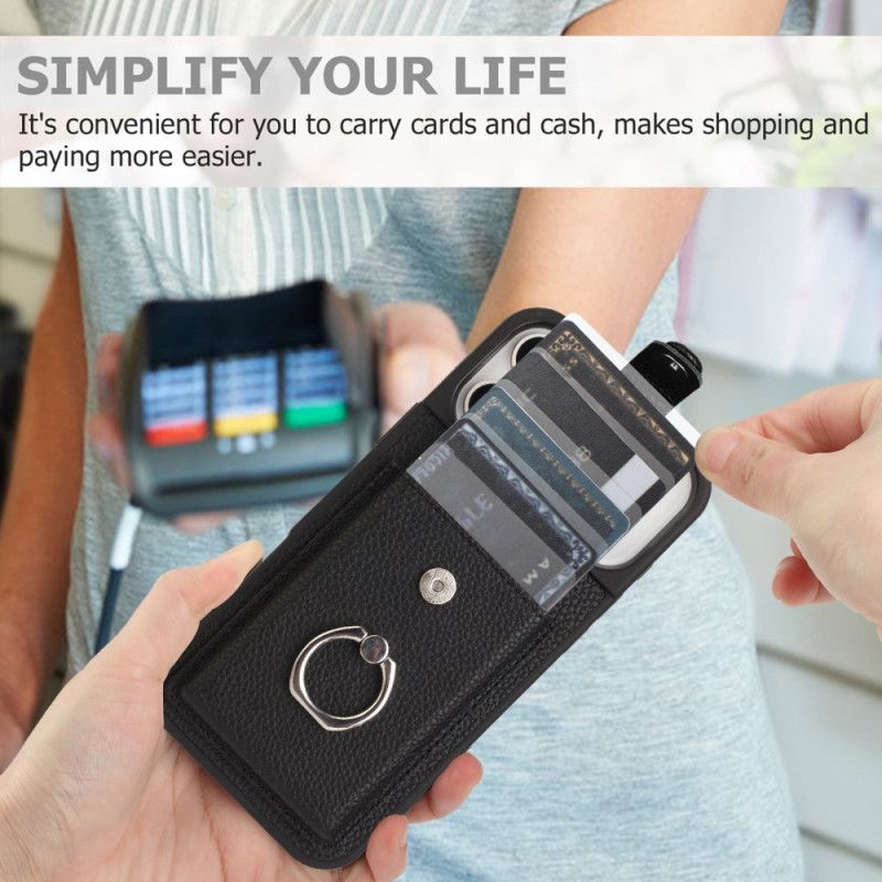 Cover iPhone 17 Pro Max Telefon Etui Holder Og Kortholder