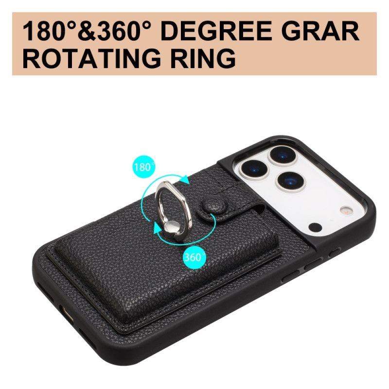 Cover iPhone 17 Pro Max Telefon Etui Holder Og Kortholder