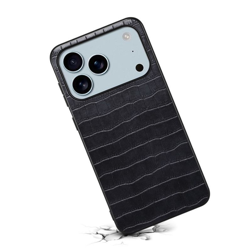 Cover iPhone 17 Pro Max Telefon Etui Krokodillestil