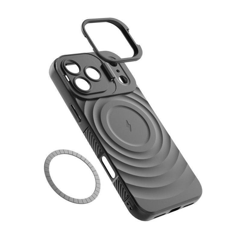 Cover iPhone 17 Pro Max Telefon Etui Magsafe-kompatibel Bølgemønster