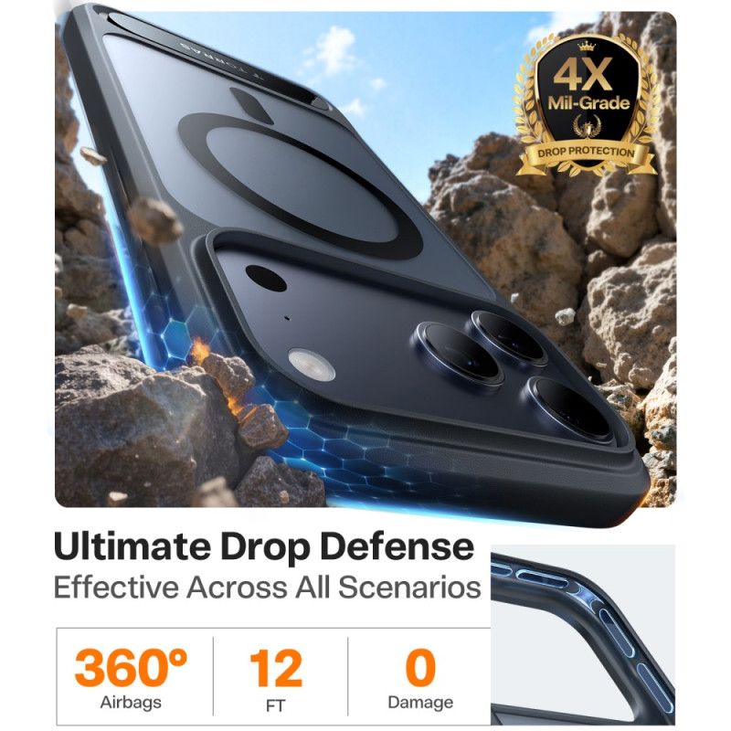 Cover iPhone 17 Pro Max Telefon Etui Magsafe Premium-design Med Integreret Stativ