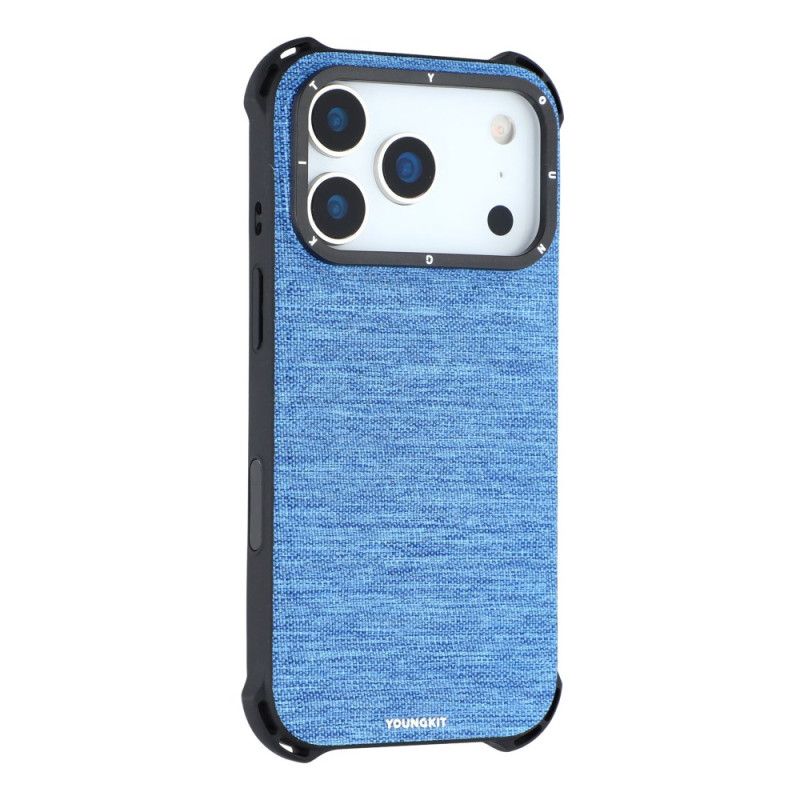 Cover iPhone 17 Pro Max Telefon Etui Magsafe Premium Texture Jeans