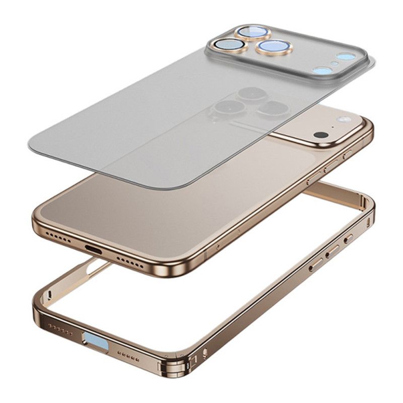 Cover iPhone 17 Pro Max Telefon Etui Metalramme