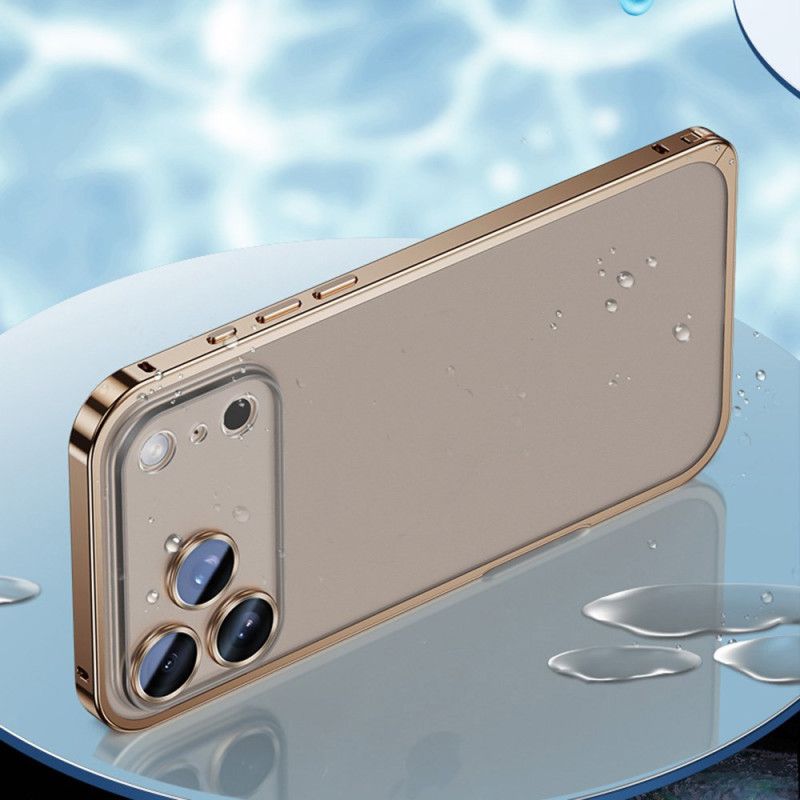 Cover iPhone 17 Pro Max Telefon Etui Metalramme