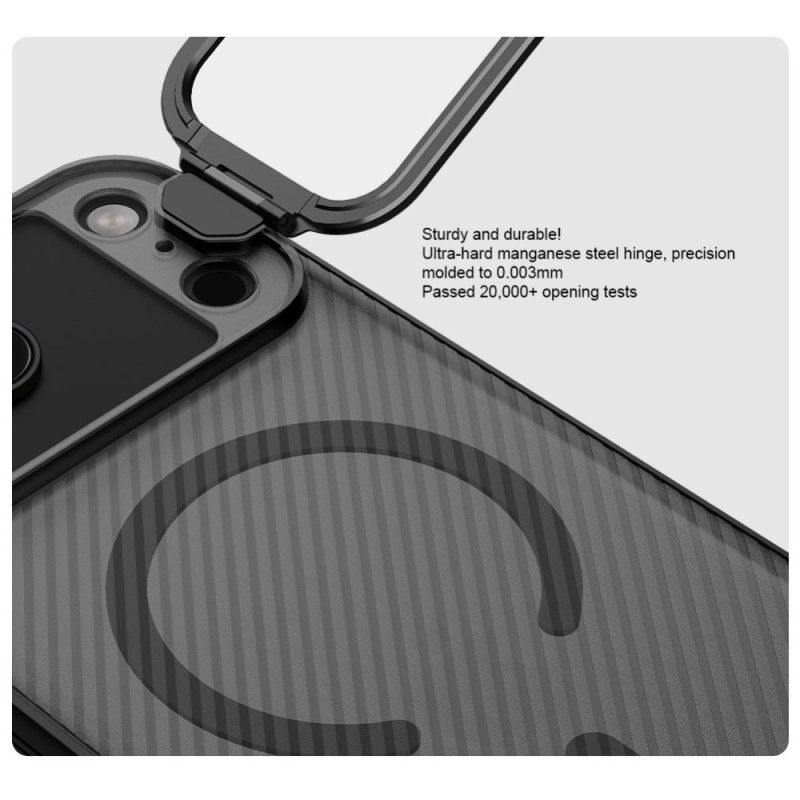 Cover iPhone 17 Pro Max Telefon Etui Nillkin Magnetisk Camshield-støtte