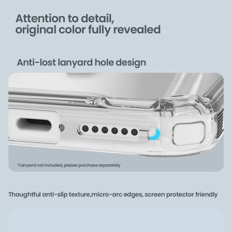 Cover iPhone 17 Pro Max Telefon Etui Nillkin Nature Pro-serien Med Magsafe-kompatibel