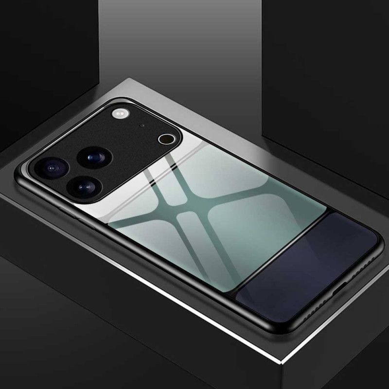 Cover iPhone 17 Pro Max Telefon Etui Tofarvet Hærdet Glas