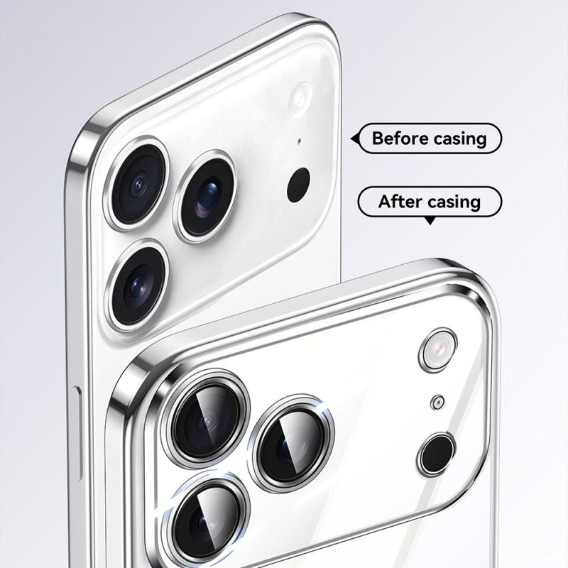 Cover iPhone 17 Pro Max Telefon Etui Transparent Med Snor