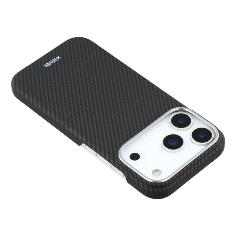 Cover iPhone 17 Pro Max X-level Kulfibertekstur
