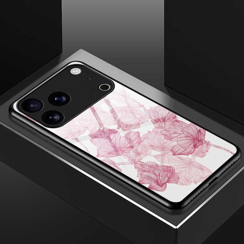 Cover Til iPhone 17 Pro Max Floralie Pink Hærdet Glas