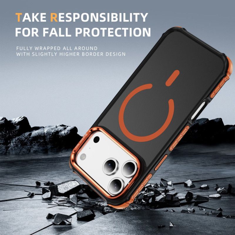 Cover Til iPhone 17 Pro Max Kompatibel Magsafe-objektivmontering Sort