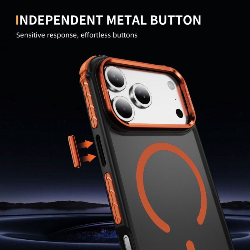 Cover Til iPhone 17 Pro Max Kompatibel Magsafe-objektivmontering Sort