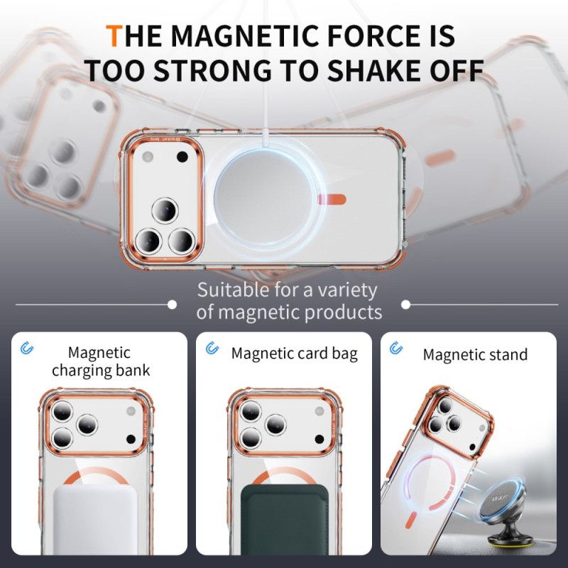 Cover Til iPhone 17 Pro Max Magsafe-kompatibel Farvet