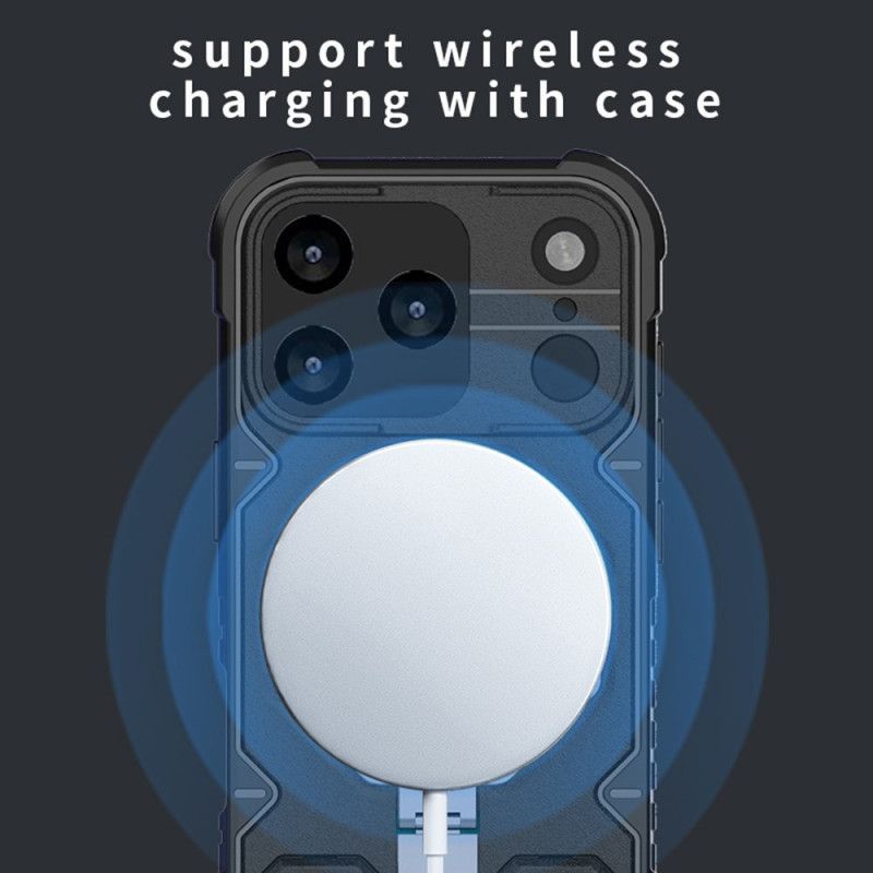 Cover Til iPhone 17 Pro Max Magsafe-kompatibel Med Montering Og Håndledsrem