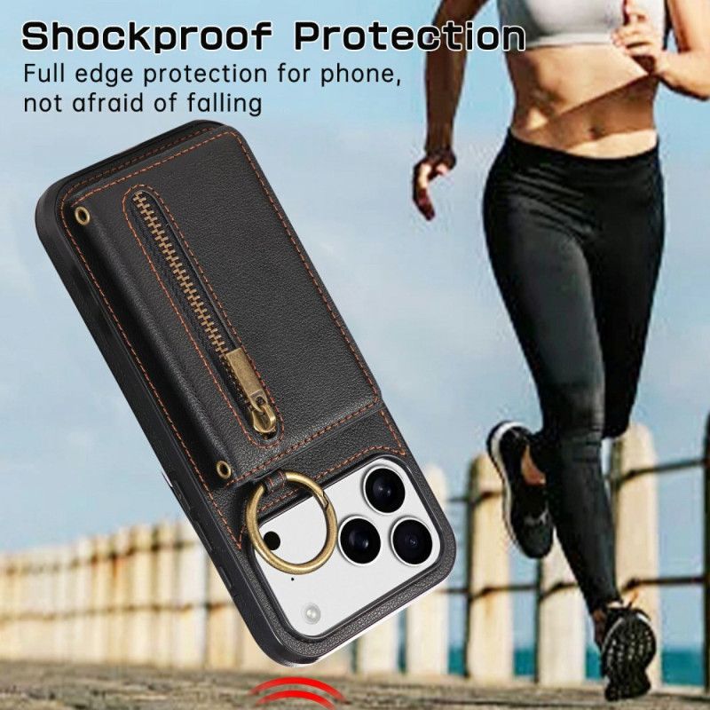 Cover Til iPhone 17 Pro Max Pung Og Skulderrem