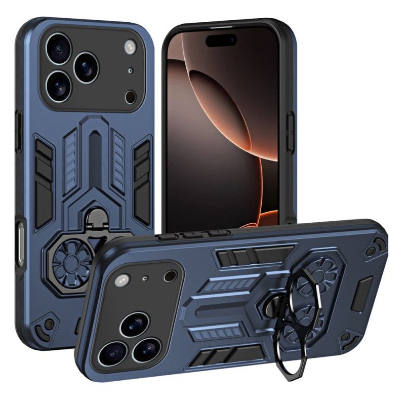 Cover Til iPhone 17 Pro Max Ringholder Og Støtteben