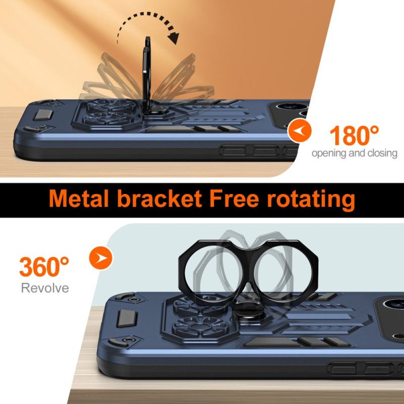 Cover Til iPhone 17 Pro Max Ringholder Og Støtteben