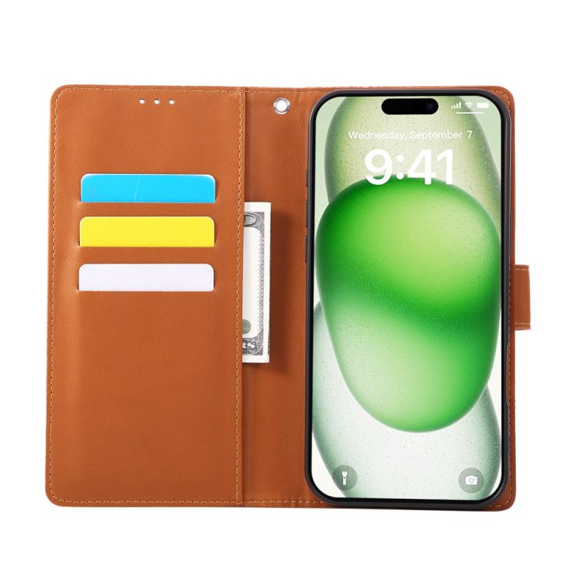 Flip Cover iPhone 17 Pro Max Blomsterprint