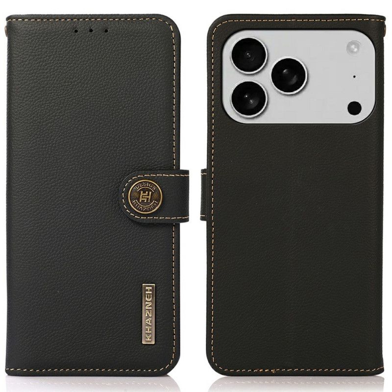 Flip Cover iPhone 17 Pro Max Klassisk Khazneh