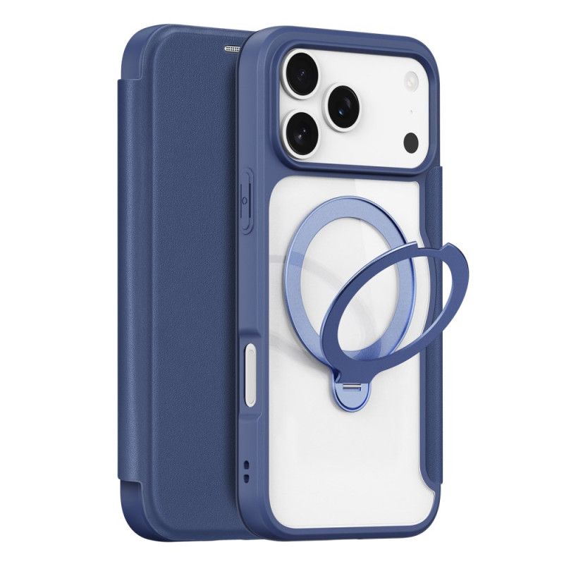 Flip Cover iPhone 17 Pro Max Magsafe Med Skin X Pro Series Dux Ducis Mount