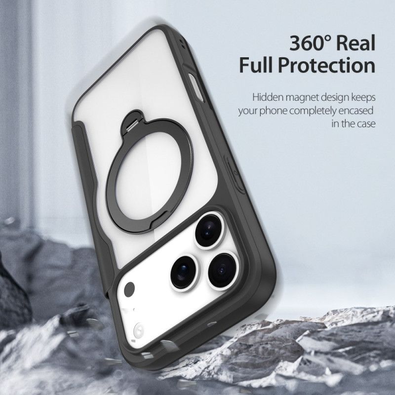 Flip Cover iPhone 17 Pro Max Magsafe Med Skin X Pro Series Dux Ducis Mount