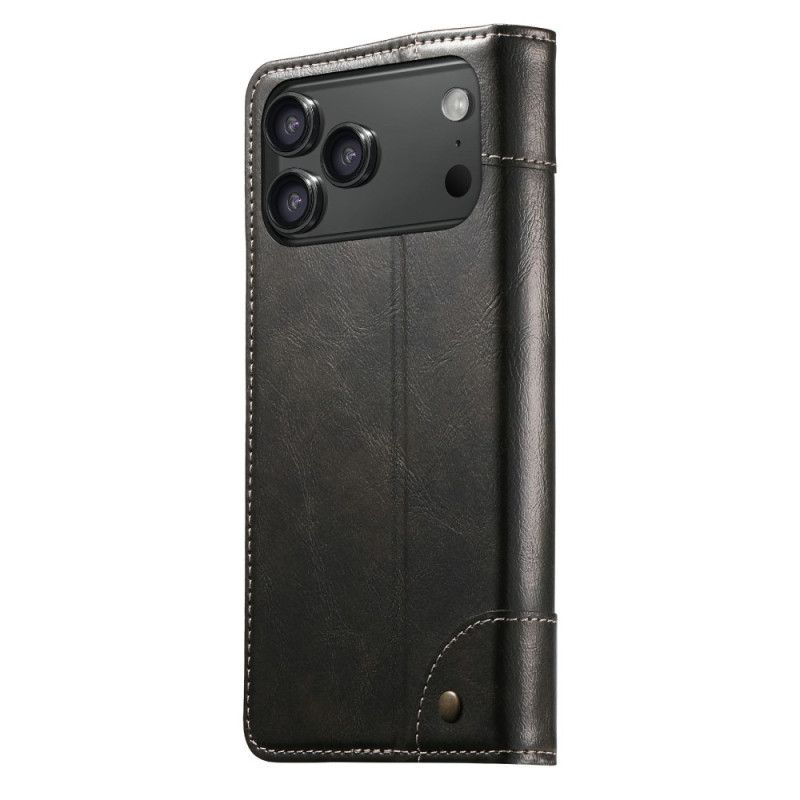 Flip Cover iPhone 17 Pro Max Vintage Suteni