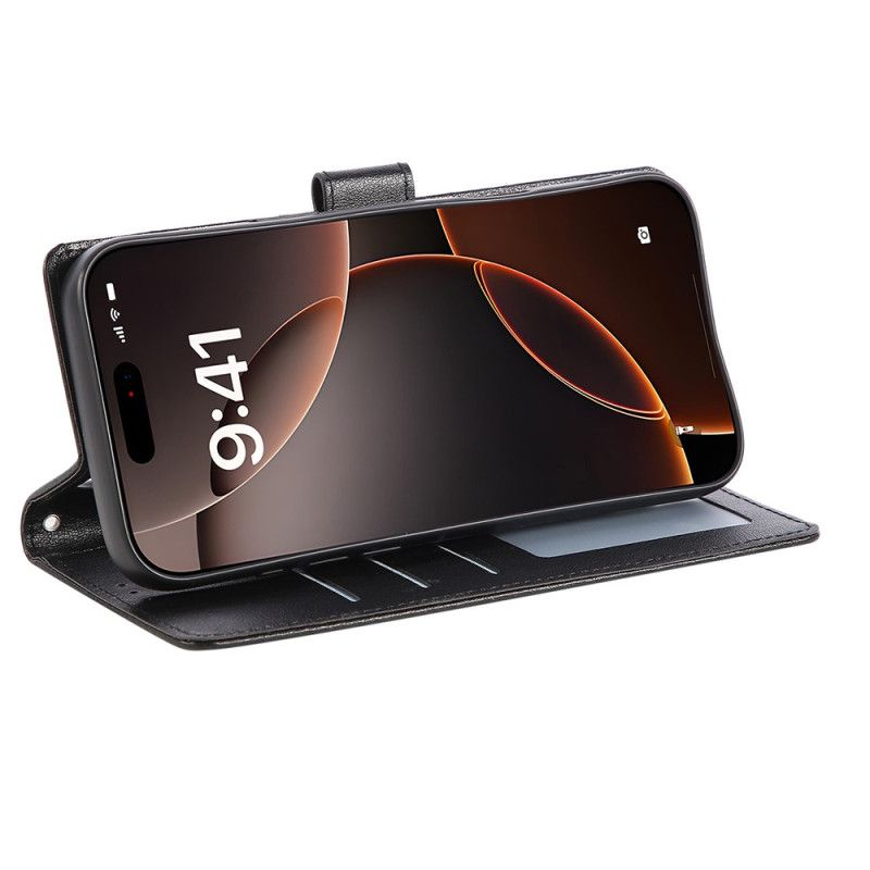 Flip Cover Til iPhone 17 Pro Max Almindelig Enkel