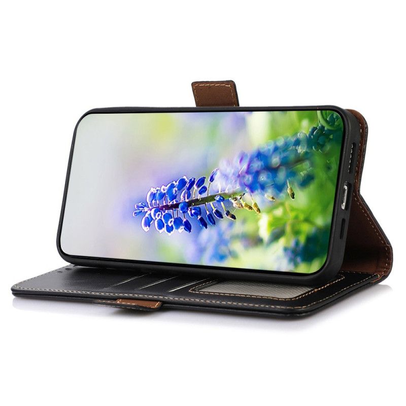 Flip Cover Til iPhone 17 Pro Max Premium Læder Rfid-pung