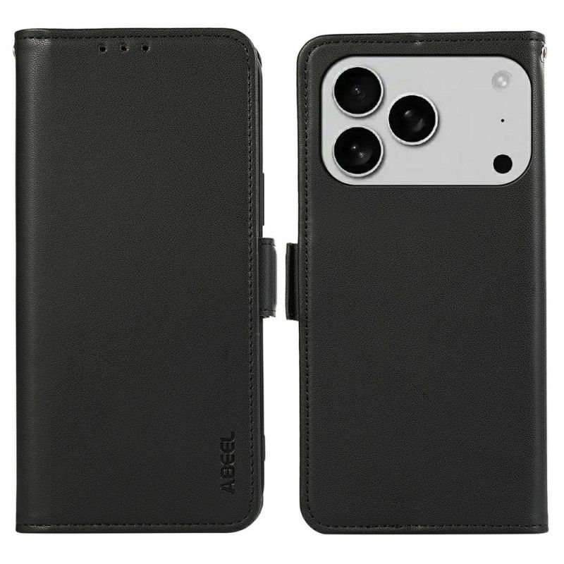 Flip Cover Til iPhone 17 Pro Max Rfid-beskyttelse Abeel