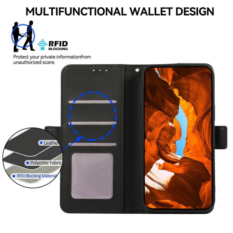 Flip Cover Til iPhone 17 Pro Max Rfid-beskyttelse Abeel