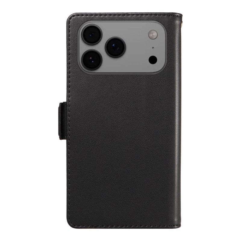 Flip Cover Til iPhone 17 Pro Max Snor Med Flere Kort