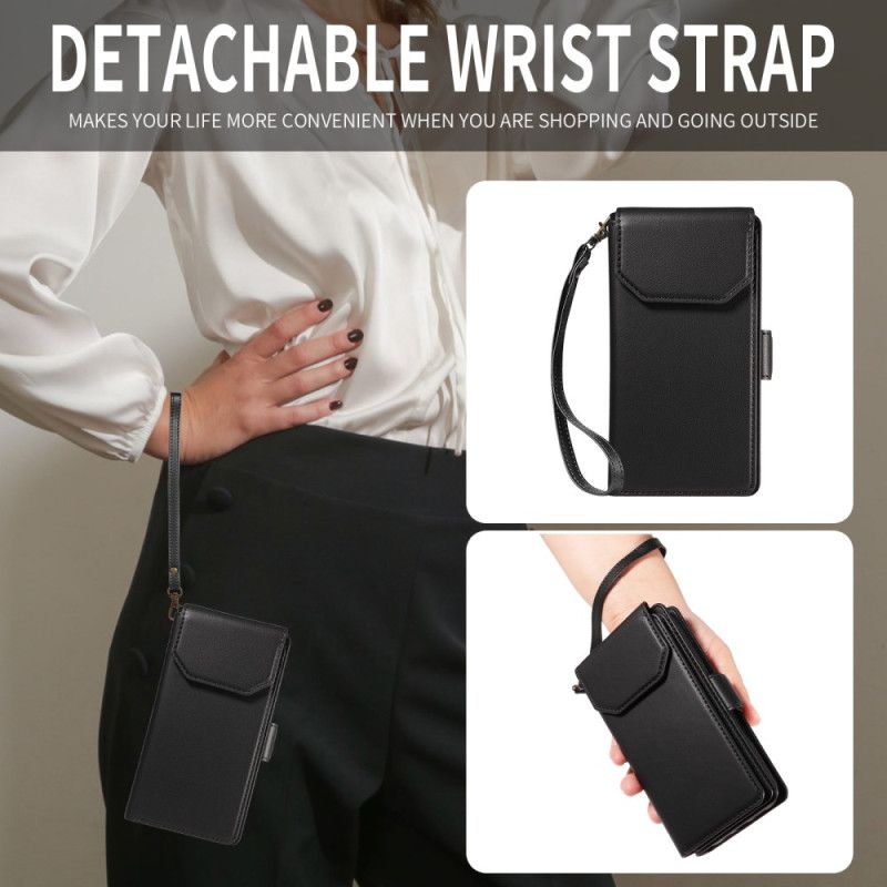 Flip Cover Til iPhone 17 Pro Max Snor Med Flere Kort