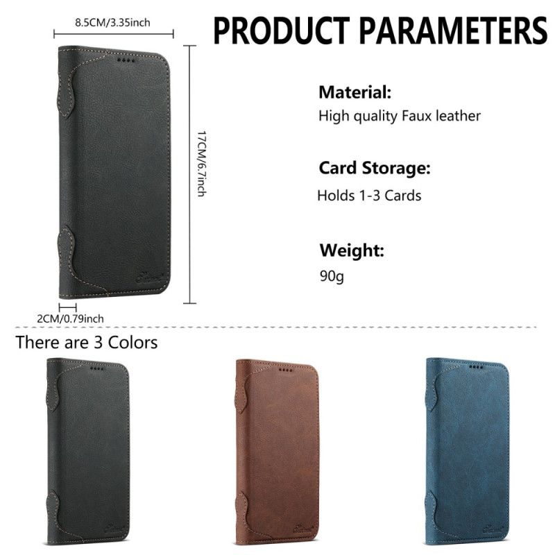 Læder Cover iPhone 17 Pro Max Telefon Etui Magsafe Premium Vintage-kompatibel