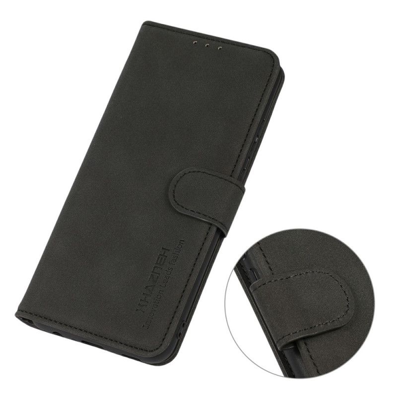 Læder Cover iPhone 17 Pro Max Telefon Etui Tekstureret Khazneh