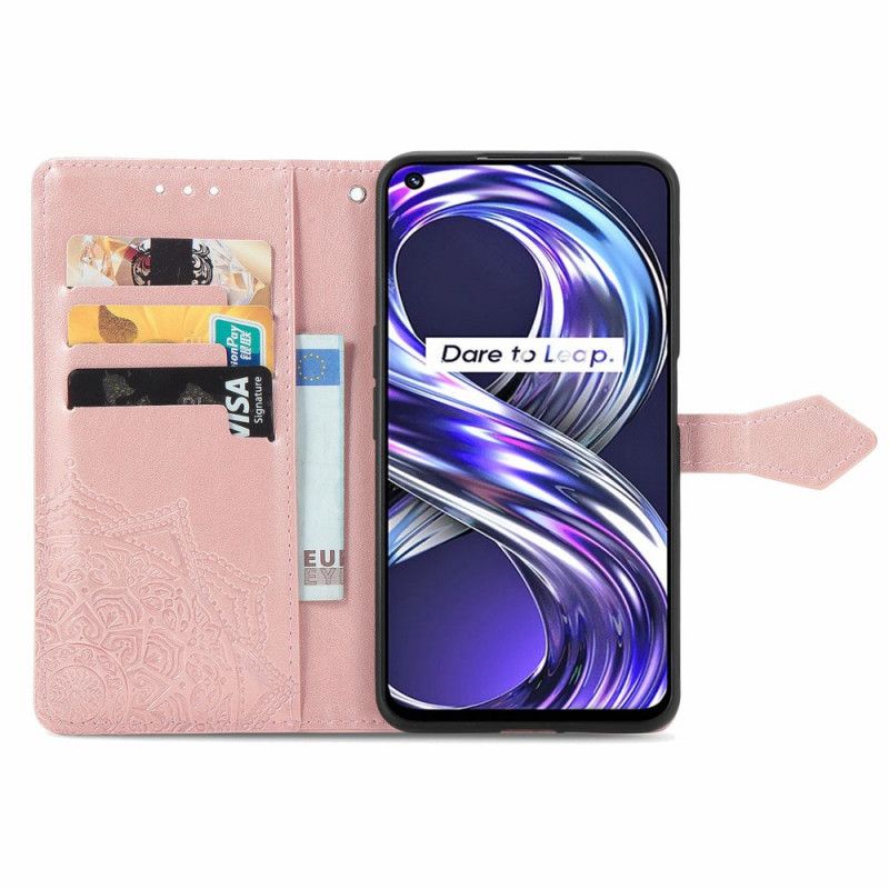 Flip Cover Realme 8i Mandala Middelalder