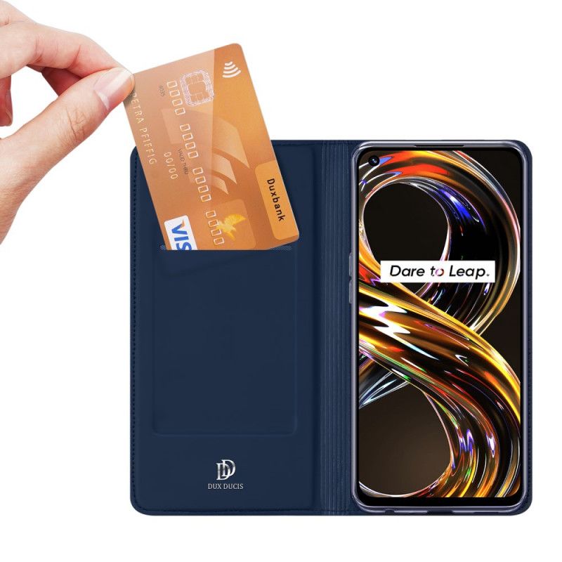 Flip Cover Til Realme 8i Skin Pro Dux Ducis