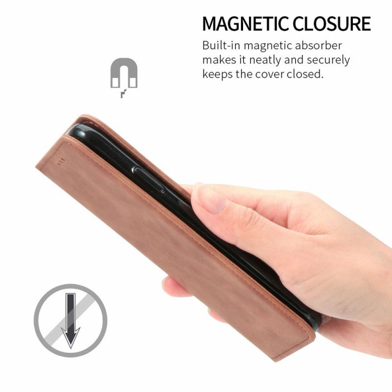 Flip Cover Til Realme 8i Skin-touch Design